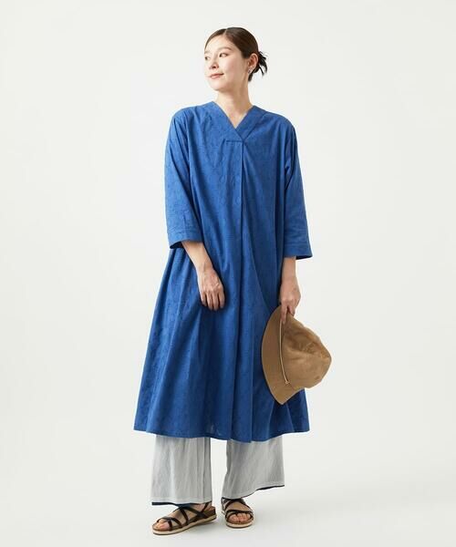 GIANNI LO GIUDICE / ジャンニ・ロ・ジュディチェ ロング・マキシ丈ワンピース | [洗える]ダイヤカットジャガードワンピース | 詳細6