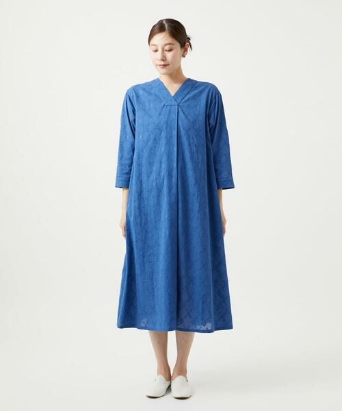 GIANNI LO GIUDICE / ジャンニ・ロ・ジュディチェ ロング・マキシ丈ワンピース | [洗える]ダイヤカットジャガードワンピース | 詳細7