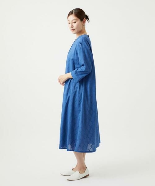 GIANNI LO GIUDICE / ジャンニ・ロ・ジュディチェ ロング・マキシ丈ワンピース | [洗える]ダイヤカットジャガードワンピース | 詳細8