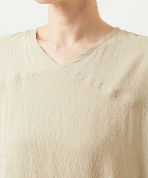 GIANNI LO GIUDICE / ジャンニ・ロ・ジュディチェ ロング・マキシ丈ワンピース | [洗える・リバーシブル]ポリエステルレーヨンプレーンウェーブワンピース | 詳細22