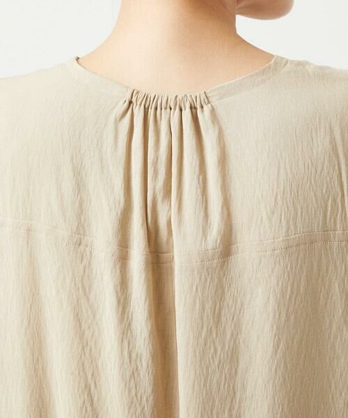 GIANNI LO GIUDICE / ジャンニ・ロ・ジュディチェ ロング・マキシ丈ワンピース | [洗える・リバーシブル]ポリエステルレーヨンプレーンウェーブワンピース | 詳細23