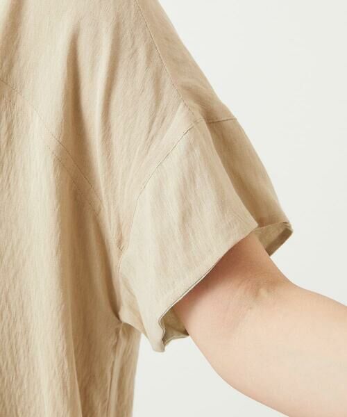 GIANNI LO GIUDICE / ジャンニ・ロ・ジュディチェ ロング・マキシ丈ワンピース | [洗える・リバーシブル]ポリエステルレーヨンプレーンウェーブワンピース | 詳細24