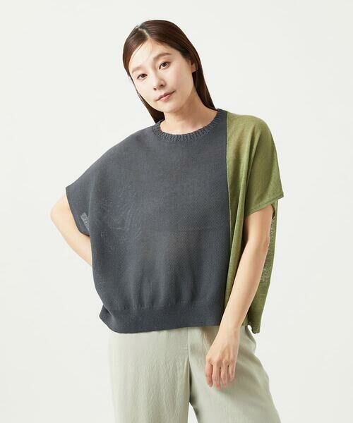 GIANNI LO GIUDICE / ジャンニ・ロ・ジュディチェ ニット・セーター | [洗える]配色ナシジニットプルオーバー | 詳細2