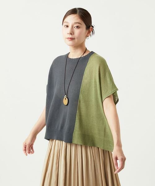 GIANNI LO GIUDICE / ジャンニ・ロ・ジュディチェ ニット・セーター | [洗える]配色ナシジニットプルオーバー | 詳細3