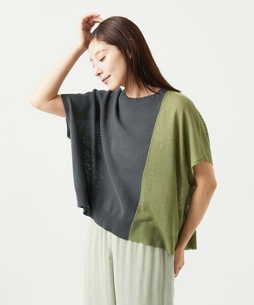 GIANNI LO GIUDICE / ジャンニ・ロ・ジュディチェ ニット・セーター | [洗える]配色ナシジニットプルオーバー | 詳細4