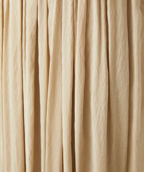 GIANNI LO GIUDICE / ジャンニ・ロ・ジュディチェ ロング・マキシ丈スカート | [洗える・リバーシブル]ポリエステルレーヨンプレーンウェーブスカート | 詳細28