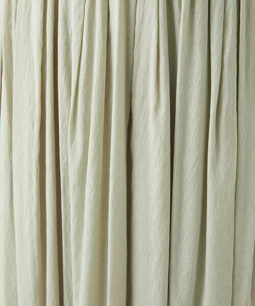 GIANNI LO GIUDICE / ジャンニ・ロ・ジュディチェ ロング・マキシ丈スカート | [洗える・リバーシブル]ポリエステルレーヨンプレーンウェーブスカート | 詳細9