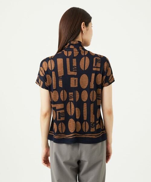 GIANNI LO GIUDICE / ジャンニ・ロ・ジュディチェ カットソー | [洗える・日本製]コーヒービーンズプリントカットソー | 詳細15