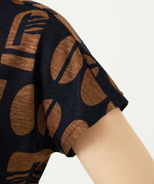 GIANNI LO GIUDICE / ジャンニ・ロ・ジュディチェ カットソー | [洗える・日本製]コーヒービーンズプリントカットソー | 詳細17