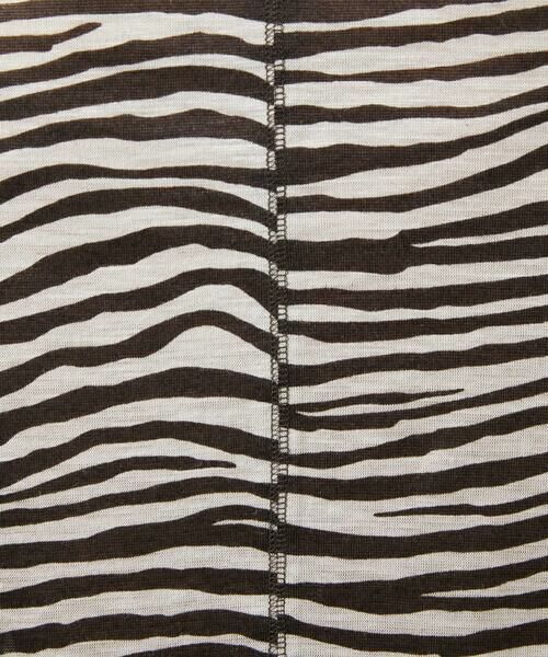 GIANNI LO GIUDICE / ジャンニ・ロ・ジュディチェ カットソー | [洗える・日本製]ラミー天竺ゼブラプリントカットソー | 詳細14