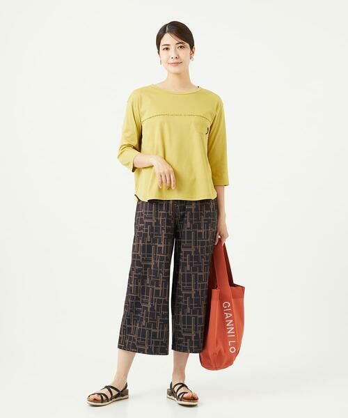 GIANNI LO GIUDICE / ジャンニ・ロ・ジュディチェ カットソー | [洗える]アンチスウェットステッチ刺繍カットソー | 詳細7