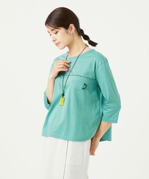 GIANNI LO GIUDICE / ジャンニ・ロ・ジュディチェ カットソー | [洗える]アンチスウェットステッチ刺繍カットソー | 詳細10