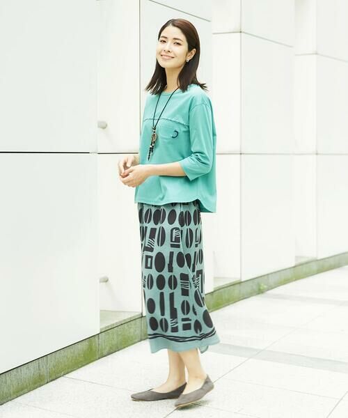 GIANNI LO GIUDICE / ジャンニ・ロ・ジュディチェ カットソー | [洗える]アンチスウェットステッチ刺繍カットソー | 詳細22