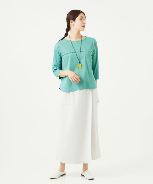 GIANNI LO GIUDICE / ジャンニ・ロ・ジュディチェ カットソー | [洗える]アンチスウェットステッチ刺繍カットソー | 詳細26