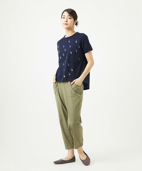 GIANNI LO GIUDICE / ジャンニ・ロ・ジュディチェ カットソー | [洗える]コットン天竺しずくプリントカットソープルオーバー | 詳細4