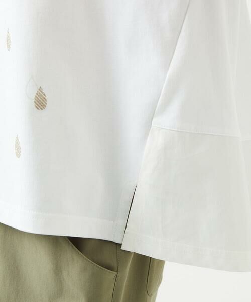 GIANNI LO GIUDICE / ジャンニ・ロ・ジュディチェ カットソー | [洗える]コットン天竺しずくプリントカットソープルオーバー | 詳細11