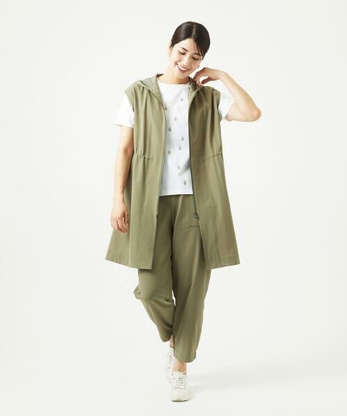 GIANNI LO GIUDICE / ジャンニ・ロ・ジュディチェ カットソー | [洗える]コットン天竺しずくプリントカットソープルオーバー | 詳細16