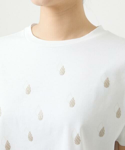 GIANNI LO GIUDICE / ジャンニ・ロ・ジュディチェ カットソー | [洗える]コットン天竺しずくプリントカットソープルオーバー | 詳細9