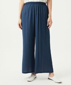 GIANNI LO GIUDICE / ジャンニ・ロ・ジュディチェ その他パンツ | [洗える・リバーシブル]ポリエステルレーヨンプレーンウェーブパンツ