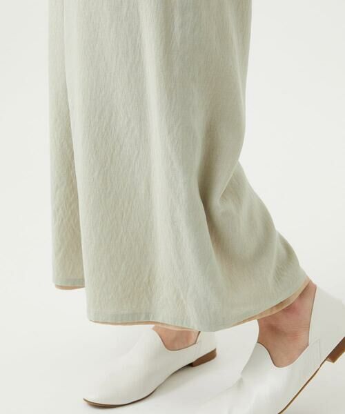 GIANNI LO GIUDICE / ジャンニ・ロ・ジュディチェ その他パンツ | [洗える・リバーシブル]ポリエステルレーヨンプレーンウェーブパンツ | 詳細10