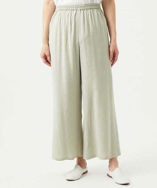 GIANNI LO GIUDICE / ジャンニ・ロ・ジュディチェ その他パンツ | [洗える・リバーシブル]ポリエステルレーヨンプレーンウェーブパンツ | 詳細2