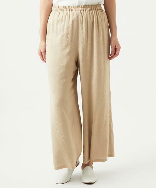GIANNI LO GIUDICE / ジャンニ・ロ・ジュディチェ その他パンツ | [洗える・リバーシブル]ポリエステルレーヨンプレーンウェーブパンツ | 詳細23