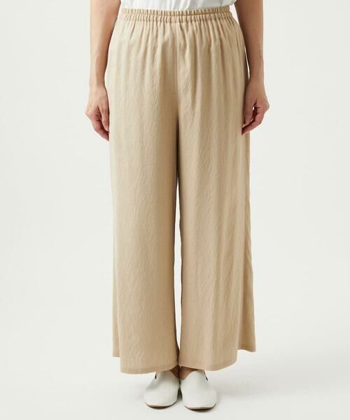 GIANNI LO GIUDICE / ジャンニ・ロ・ジュディチェ その他パンツ | [洗える・リバーシブル]ポリエステルレーヨンプレーンウェーブパンツ | 詳細24