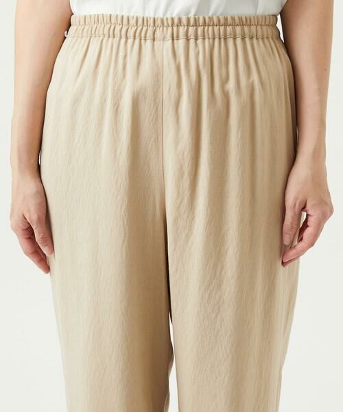 GIANNI LO GIUDICE / ジャンニ・ロ・ジュディチェ その他パンツ | [洗える・リバーシブル]ポリエステルレーヨンプレーンウェーブパンツ | 詳細27