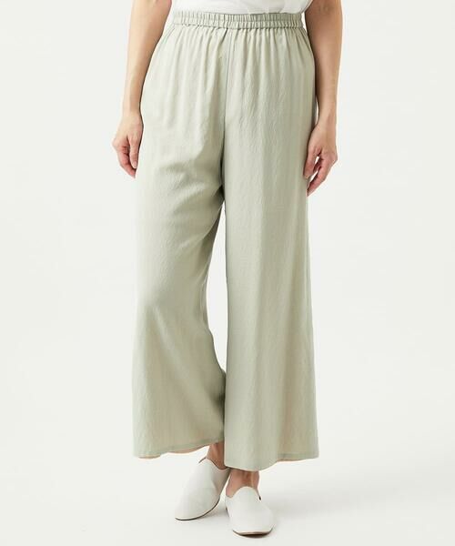 GIANNI LO GIUDICE / ジャンニ・ロ・ジュディチェ その他パンツ | [洗える・リバーシブル]ポリエステルレーヨンプレーンウェーブパンツ | 詳細3