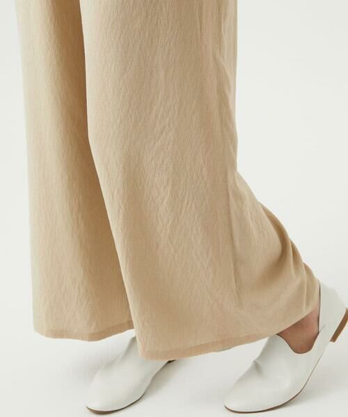 GIANNI LO GIUDICE / ジャンニ・ロ・ジュディチェ その他パンツ | [洗える・リバーシブル]ポリエステルレーヨンプレーンウェーブパンツ | 詳細30