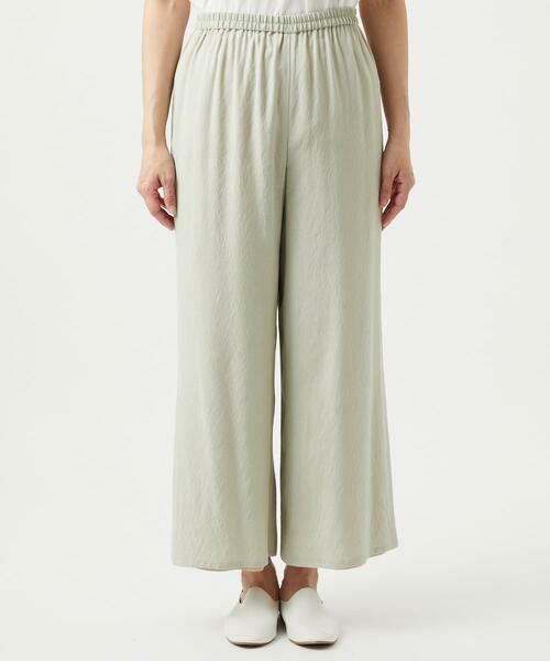 GIANNI LO GIUDICE / ジャンニ・ロ・ジュディチェ その他パンツ | [洗える・リバーシブル]ポリエステルレーヨンプレーンウェーブパンツ | 詳細4