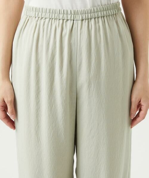 GIANNI LO GIUDICE / ジャンニ・ロ・ジュディチェ その他パンツ | [洗える・リバーシブル]ポリエステルレーヨンプレーンウェーブパンツ | 詳細7