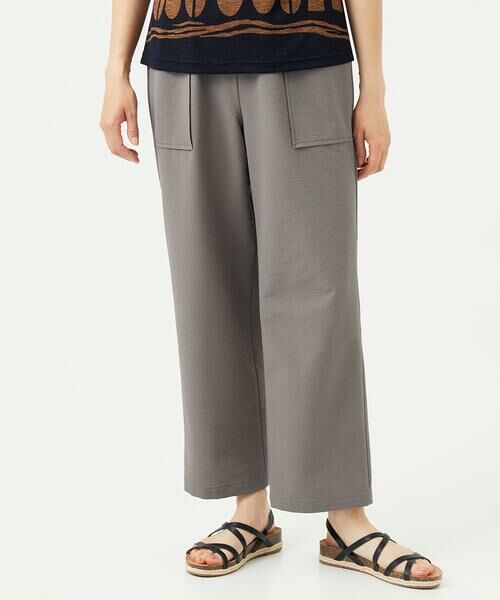 GIANNI LO GIUDICE / ジャンニ・ロ・ジュディチェ その他パンツ | [洗える・日本製]プライムフレックスサッカーワイドパンツ | 詳細2