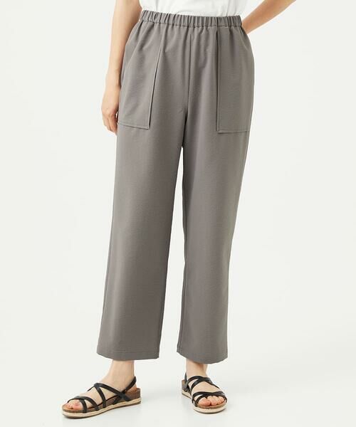 GIANNI LO GIUDICE / ジャンニ・ロ・ジュディチェ その他パンツ | [洗える・日本製]プライムフレックスサッカーワイドパンツ | 詳細4