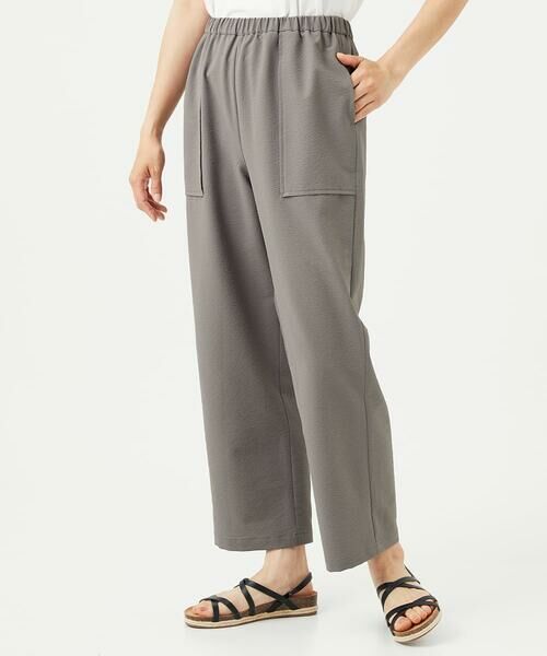 GIANNI LO GIUDICE / ジャンニ・ロ・ジュディチェ その他パンツ | [洗える・日本製]プライムフレックスサッカーワイドパンツ | 詳細5