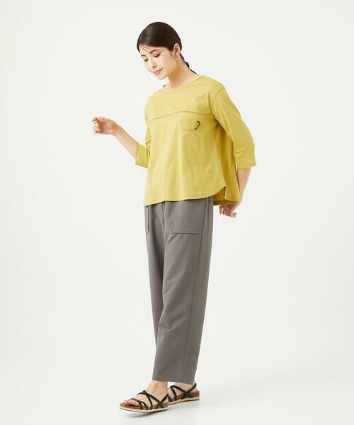 GIANNI LO GIUDICE / ジャンニ・ロ・ジュディチェ その他パンツ | [洗える・日本製]プライムフレックスサッカーワイドパンツ | 詳細6