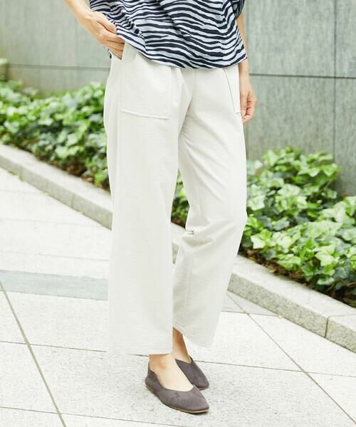 GIANNI LO GIUDICE / ジャンニ・ロ・ジュディチェ その他パンツ | [洗える・日本製]プライムフレックスサッカーワイドパンツ | 詳細15