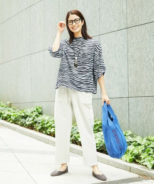 GIANNI LO GIUDICE / ジャンニ・ロ・ジュディチェ その他パンツ | [洗える・日本製]プライムフレックスサッカーワイドパンツ | 詳細16