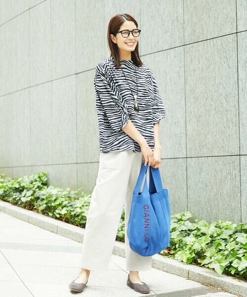 GIANNI LO GIUDICE / ジャンニ・ロ・ジュディチェ その他パンツ | [洗える・日本製]プライムフレックスサッカーワイドパンツ | 詳細17