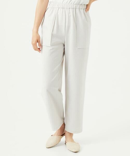 GIANNI LO GIUDICE / ジャンニ・ロ・ジュディチェ その他パンツ | [洗える・日本製]プライムフレックスサッカーワイドパンツ | 詳細21