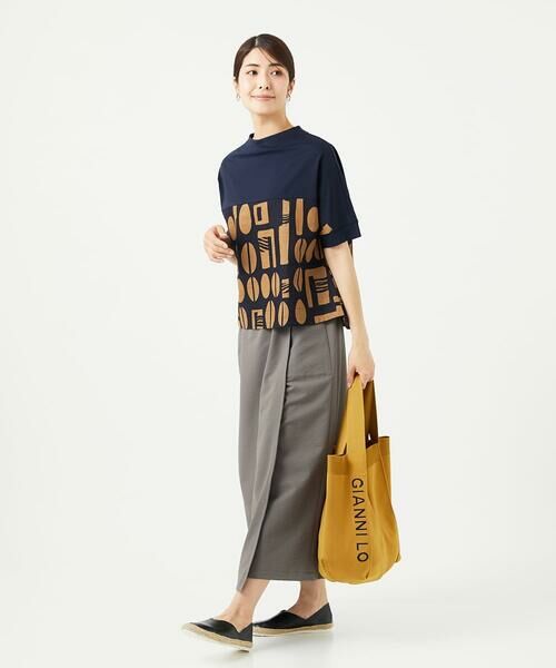 GIANNI LO GIUDICE / ジャンニ・ロ・ジュディチェ その他パンツ | [洗える・日本製]プライムフレックスサッカースカート風パンツ | 詳細12