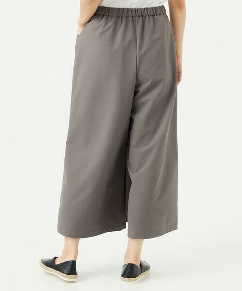 GIANNI LO GIUDICE / ジャンニ・ロ・ジュディチェ その他パンツ | [洗える・日本製]プライムフレックスサッカースカート風パンツ | 詳細4