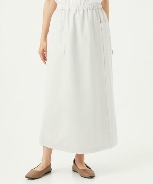 GIANNI LO GIUDICE / ジャンニ・ロ・ジュディチェ その他パンツ | [洗える・日本製]プライムフレックスサッカースカート風パンツ | 詳細16