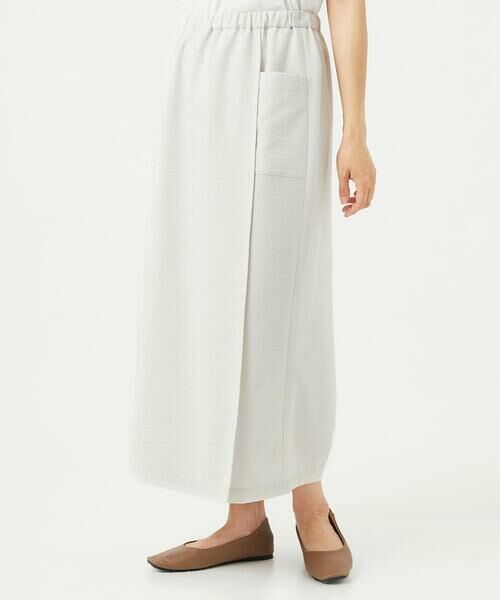 GIANNI LO GIUDICE / ジャンニ・ロ・ジュディチェ その他パンツ | [洗える・日本製]プライムフレックスサッカースカート風パンツ | 詳細17