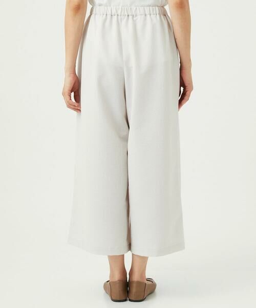 GIANNI LO GIUDICE / ジャンニ・ロ・ジュディチェ その他パンツ | [洗える・日本製]プライムフレックスサッカースカート風パンツ | 詳細20