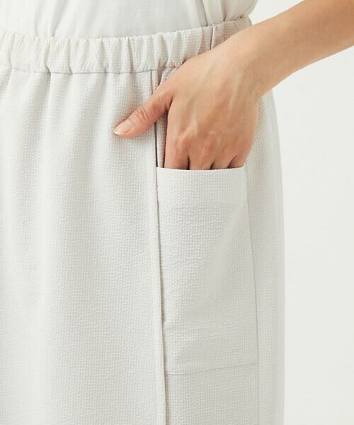 GIANNI LO GIUDICE / ジャンニ・ロ・ジュディチェ その他パンツ | [洗える・日本製]プライムフレックスサッカースカート風パンツ | 詳細22