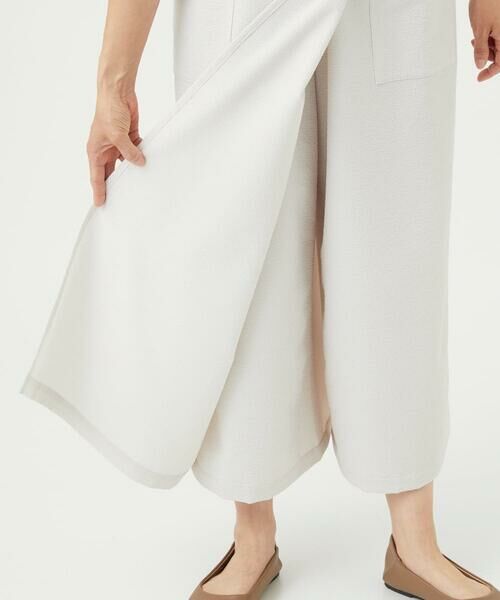 GIANNI LO GIUDICE / ジャンニ・ロ・ジュディチェ その他パンツ | [洗える・日本製]プライムフレックスサッカースカート風パンツ | 詳細25