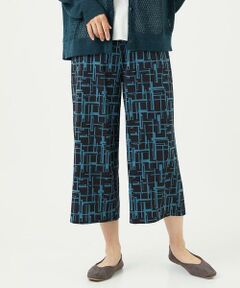 GIANNI LO GIUDICE / ジャンニ・ロ・ジュディチェ その他パンツ | [洗える]デジタル幾何デニムプリントパンツ