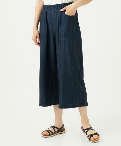 GIANNI LO GIUDICE / ジャンニ・ロ・ジュディチェ その他パンツ | [洗える]デジタル幾何デニムプリントパンツ | 詳細5