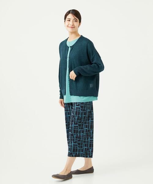 GIANNI LO GIUDICE / ジャンニ・ロ・ジュディチェ その他パンツ | [洗える]デジタル幾何デニムプリントパンツ | 詳細6